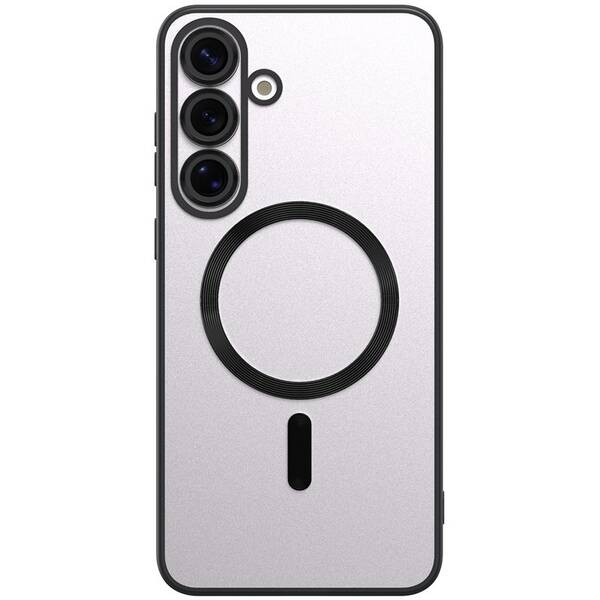Kryt na mobil WG Magic Eye Magnet na Samsung Galaxy S25 FE 5G černý/průhledný

