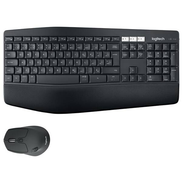 Klávesnice s myší Logitech Wireless Combo MK850 Performance,  CZ/SK černá

