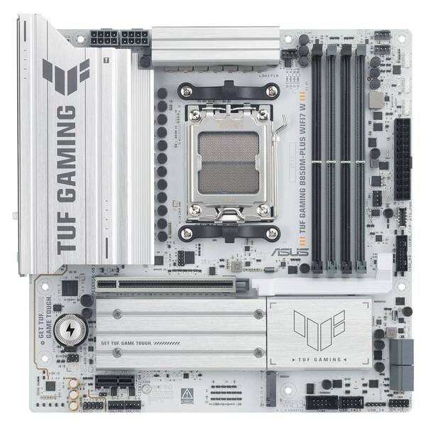 Základní deska Asus B850M-PLUS WIFI7 WHITE bílá

