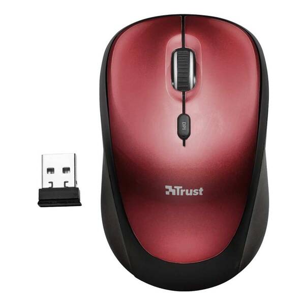 Myš Trust Yvi Wireless červená

