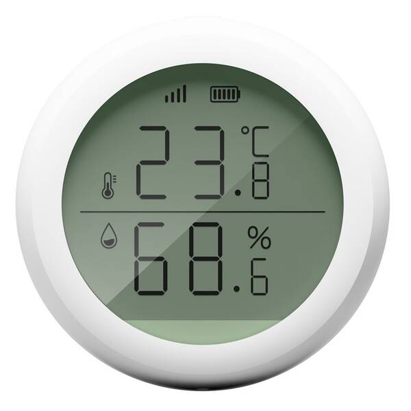 Senzor Tesla Temperature and Humidity Display 


