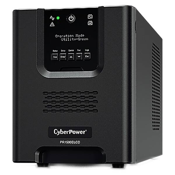 Záložní zdroj CyberPower Professional Tower LCD 1500VA/1350W černý

