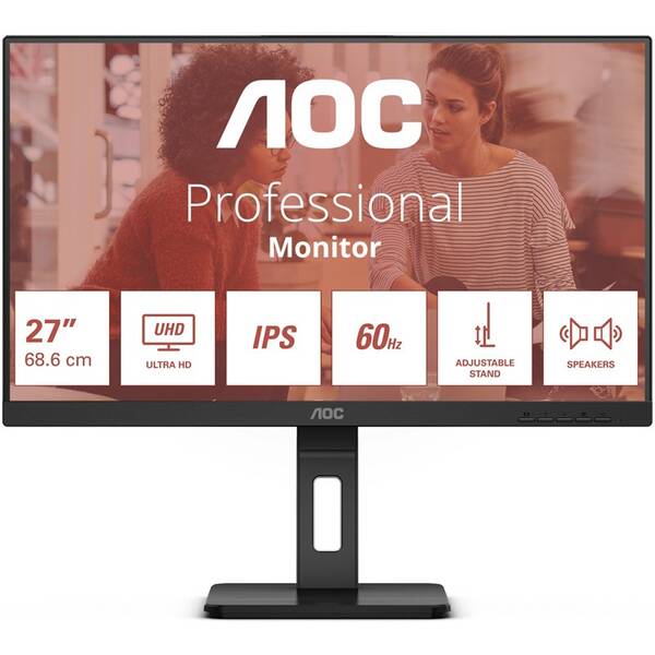 Monitor AOC U27E3UF černý


