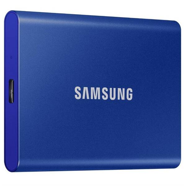 SSD externí Samsung T7 1TB modrá barva
