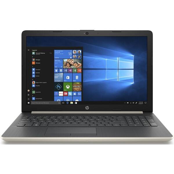 Notebook HP 15-db0040nc zlatý

