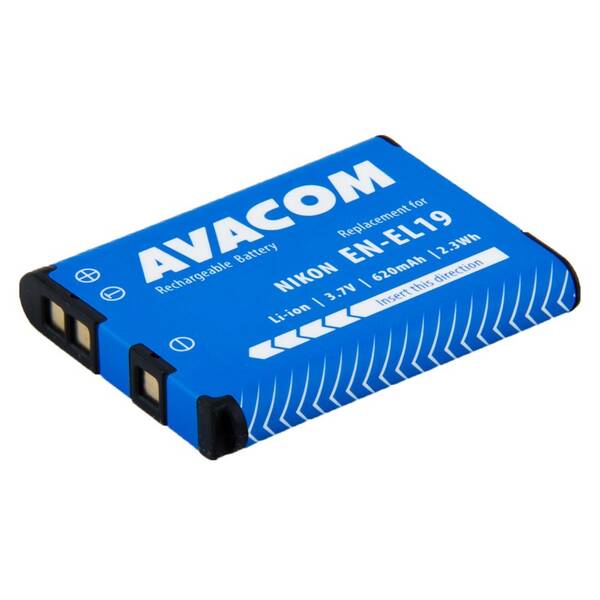Baterie Avacom Nikon EN-EL19 Li-ion 3,7V 620mAh 

