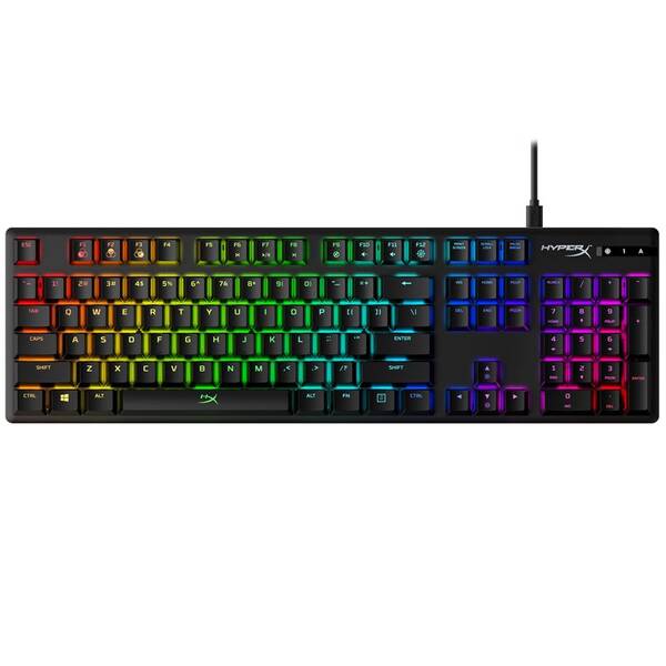 Klávesnice HyperX Alloy Origins Blue Switch, US černá

