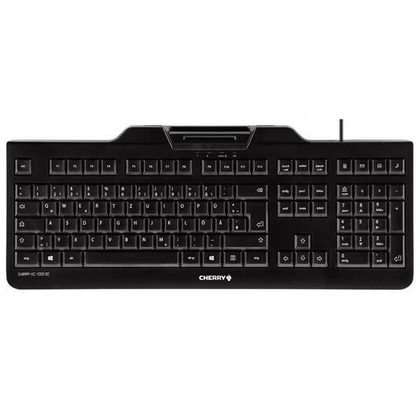 Klávesnice Cherry KC 1000 SC, CZ černá

