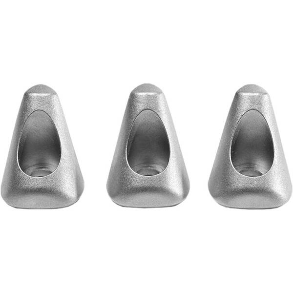 Hroty Peak Design Spike Feet Set,  hroty pro stativ stříbrné

