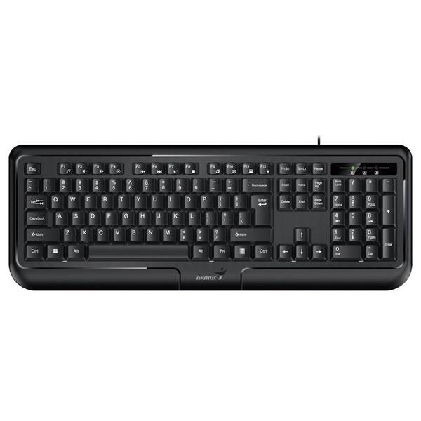 Klávesnice Genius KB-118 ver. II, PS2, CZ+SK layout černá

