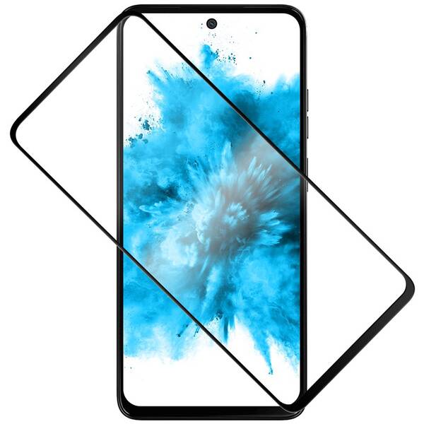 Tvrzené sklo FIXED Full-Cover na Motorola Moto G15/Power černé

