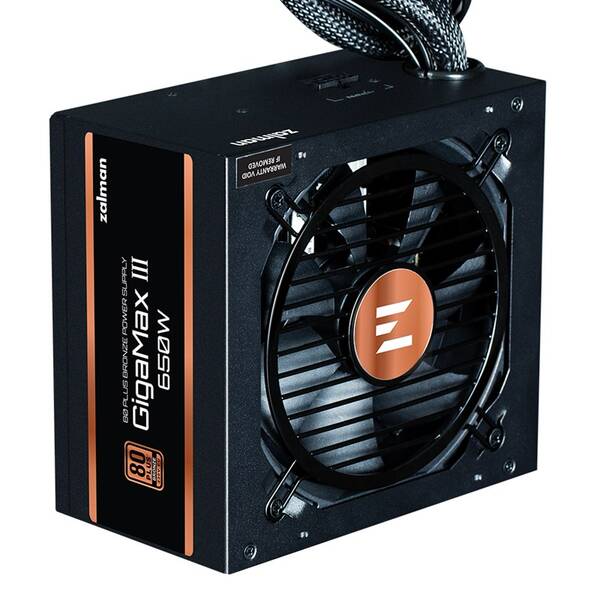 Zdroj Zalman GigaMax III 650W černý

