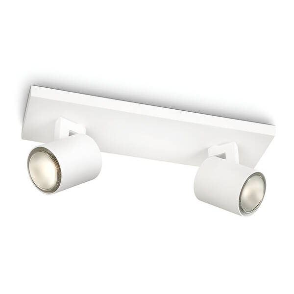 Bodové svítidlo Philips Runner, 2xGU10 bílé

