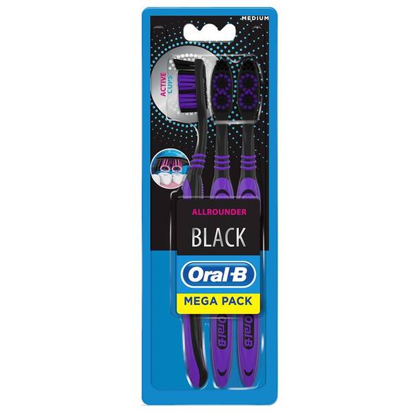 Zubní kartáček Oral-B Sensitive Black- medium 

