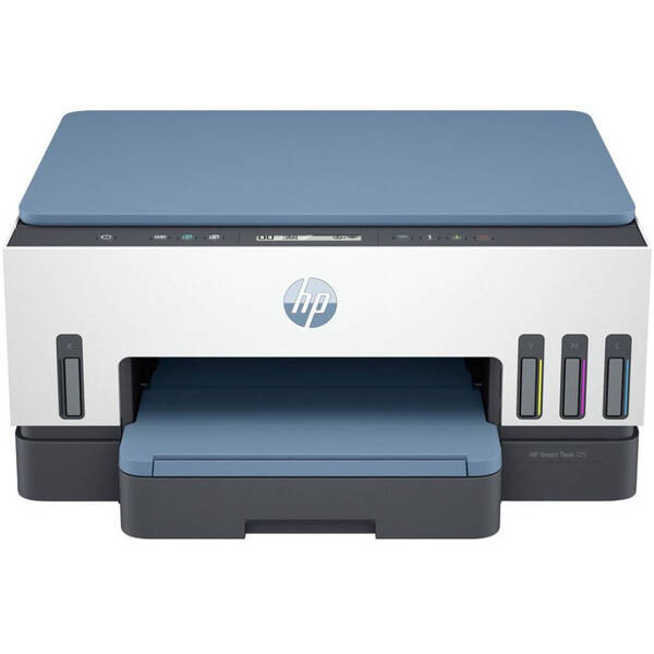 Tiskárna multifunkční HP Smart Tank 725 bílá/modrá

