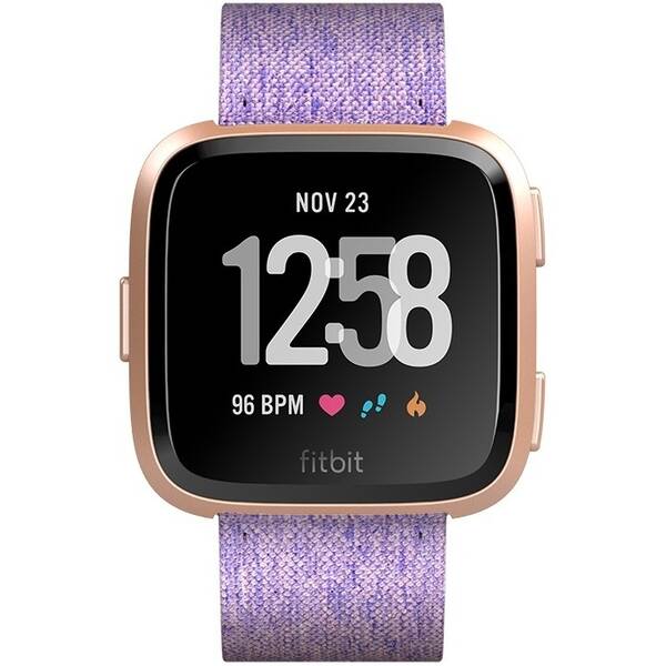 Chytré hodinky Fitbit Versa (NFC) - Lavender Woven 

