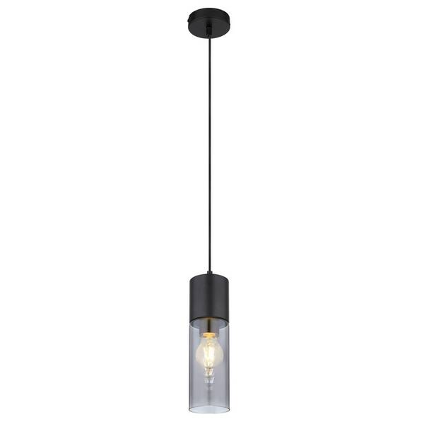 Závěsné svítidlo GLOBO Annika, 1xE27, 25W černé

