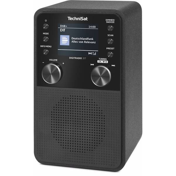 Radiopřijímač s DAB+ TechniSat DIGITRADIO 317 BT černý

