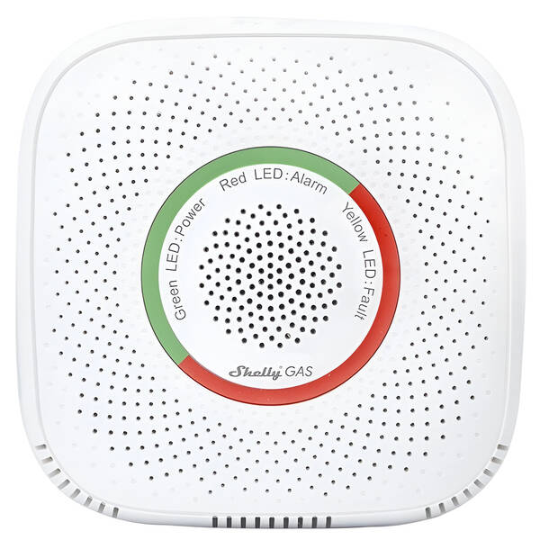 Detektor plynů Shelly Gas, LPG, Wi-Fi bílý

