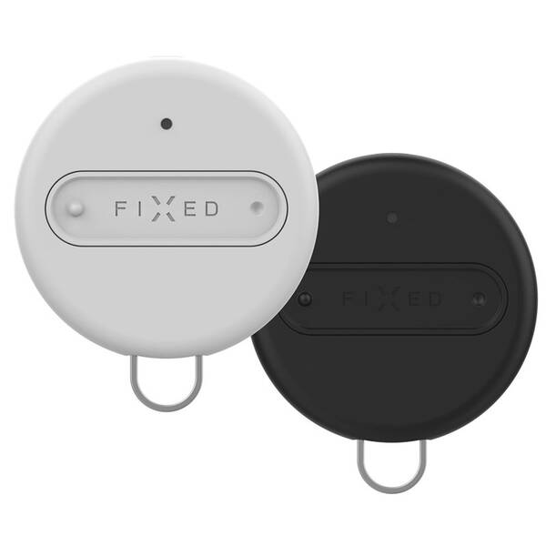 Klíčenka FIXED Sense, Duo Pack černá/bílá

