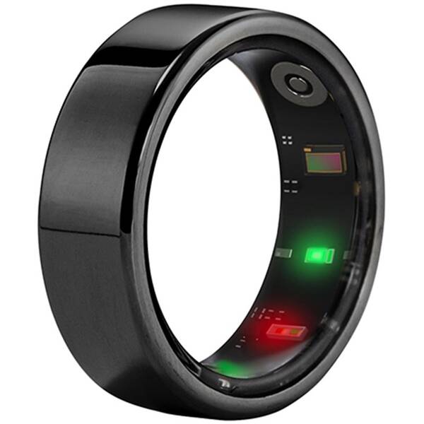 Chytrý prsten Tesla Ring G55 velikost 6 (16,50 mm) černý

