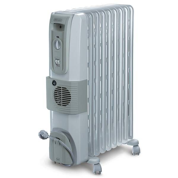 Olejový radiátor De'Longhi KH770925V bílý


