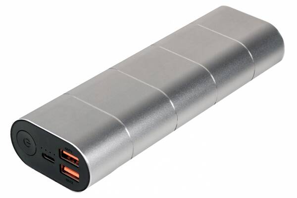 Powerbanka Verbatim 20000 mAh, USB-C PD, QC 3.0 stříbrná

