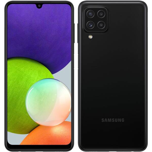 Mobilní telefon Samsung A22 128 GB černá barva
