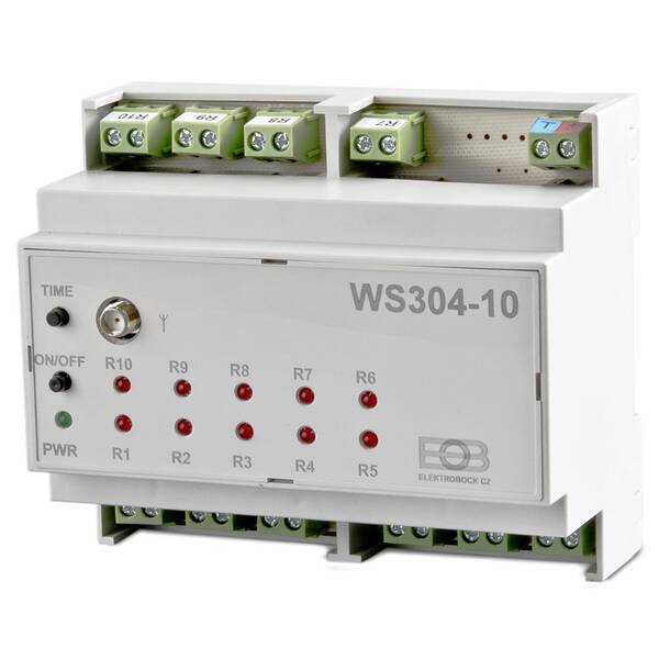 Přijímač Elektrobock WS304-10, 10-ti kanálový 

