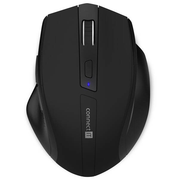 Myš Connect IT Dual SmartSwitch USB, Bluetooth černá

