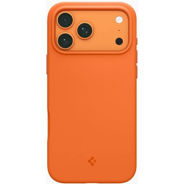 Kryt na mobil Spigen Silicone Fit MagSafe na Apple iPhone 17 Pro Max oranžový

