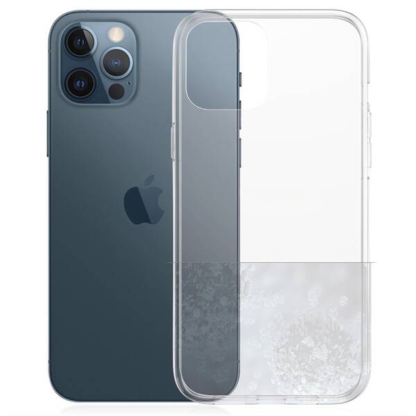 Kryt na mobil PanzerGlass ClearCase Antibacterial na Apple iPhone 12 Pro Max průhledný

