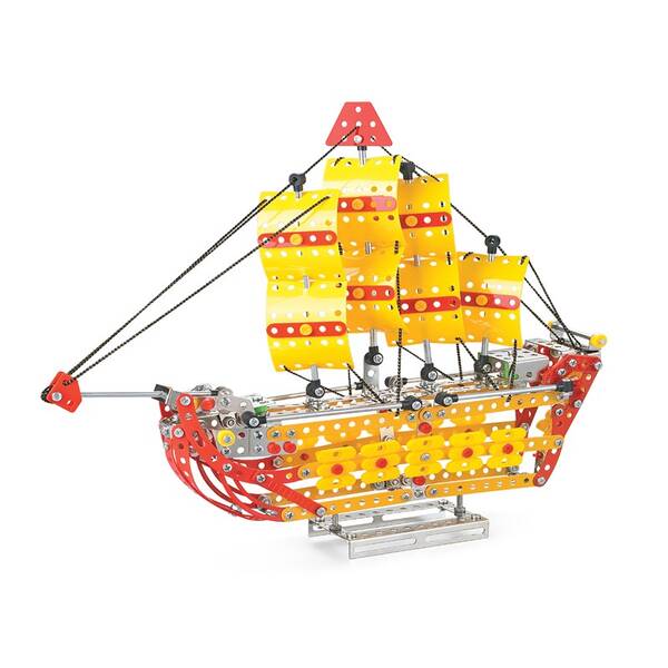 Stavebnice MaDe Malý mechanik 00331 455 ks, 32x45cm 

