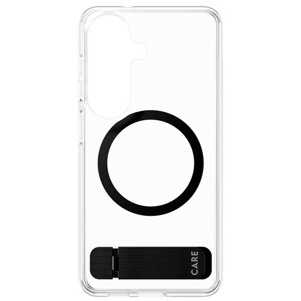 Kryt na mobil PanzerGlass CARE KickStand na Samsung Galaxy S26 černý/průhledný

