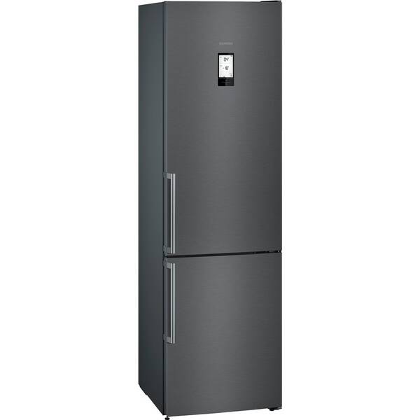 Chladnička s mrazničkou Siemens KG39NHXEP PerfectFit černá

