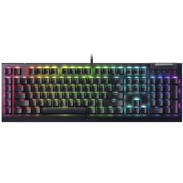 Klávesnice Razer BlackWidow V4 X (Green Switch) US layout černá barva

