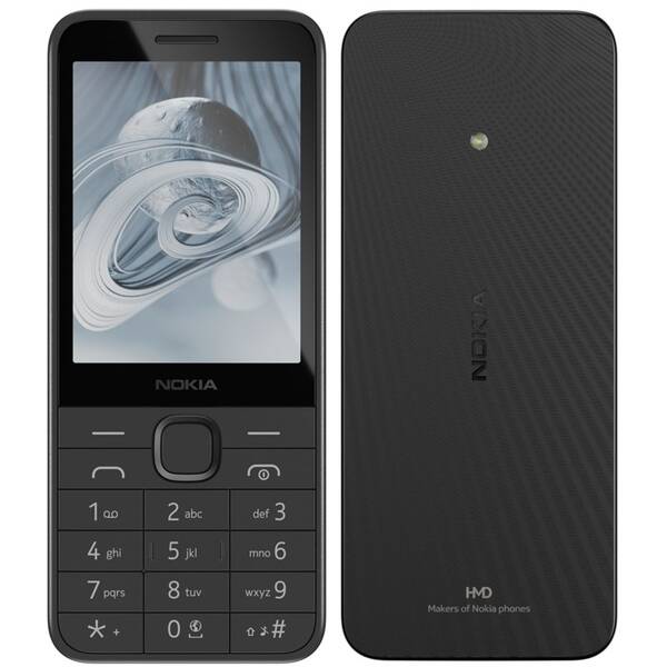 Mobilní telefon Nokia 215 4G (2024) černá barva
