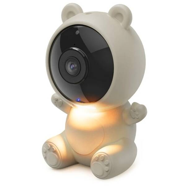 IP kamera Hama Smart Wi-Fi chůvička/noční lampička krémová

