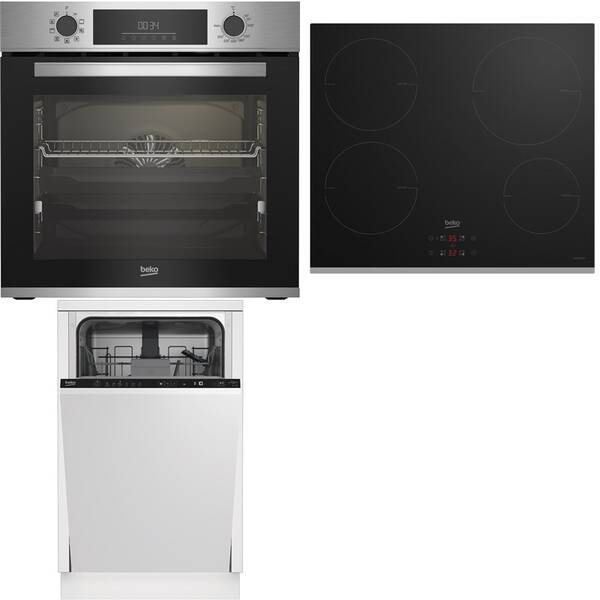 Set výrobků Beko BBIM12300XCE + HII64401MTX + BDIS36020 
