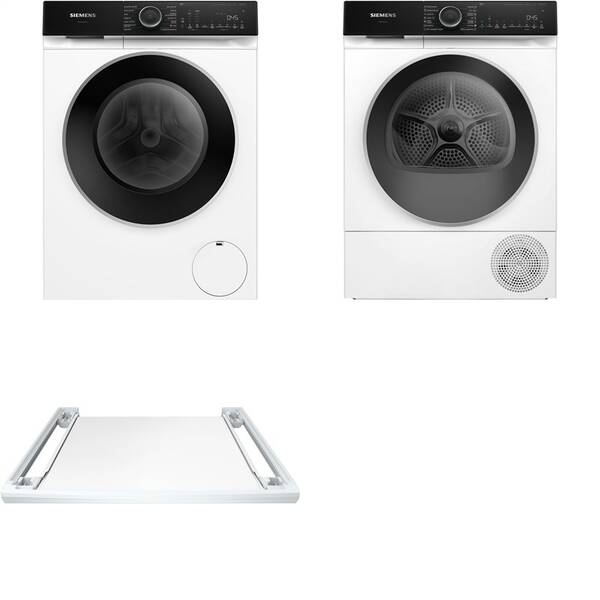 Set výrobků Siemens WG64N2A0CS + WQ46N2D1CS + WZ27500 bílý

