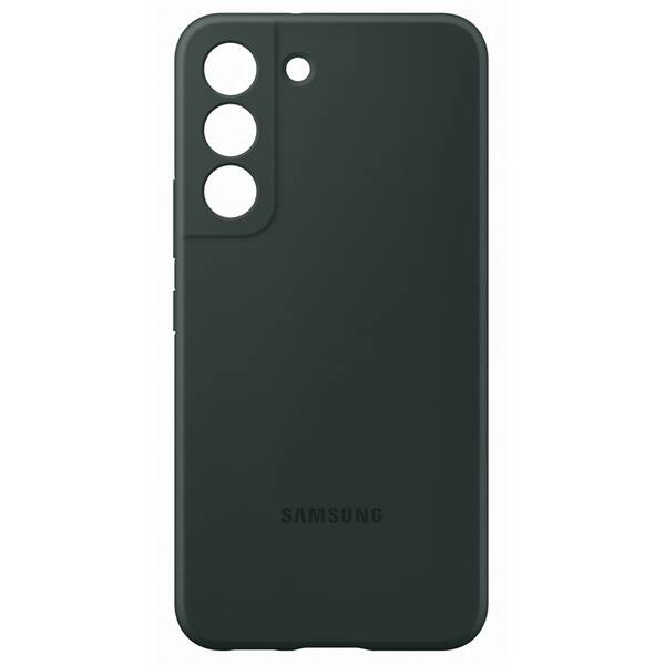 Kryt na mobil Samsung Silicone Cover na Galaxy S22 zelený

