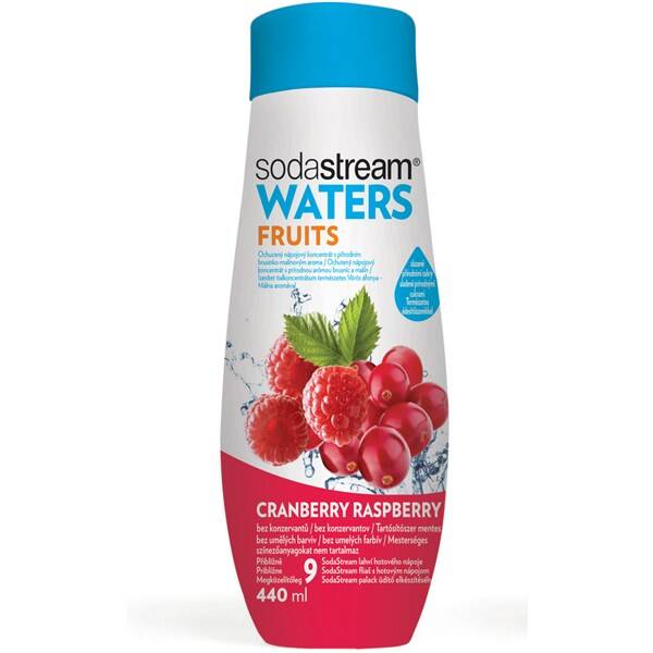 Příchuť pro perlivou vodu SodaStream FREE BRUSINKA - MALINA 440ml 

