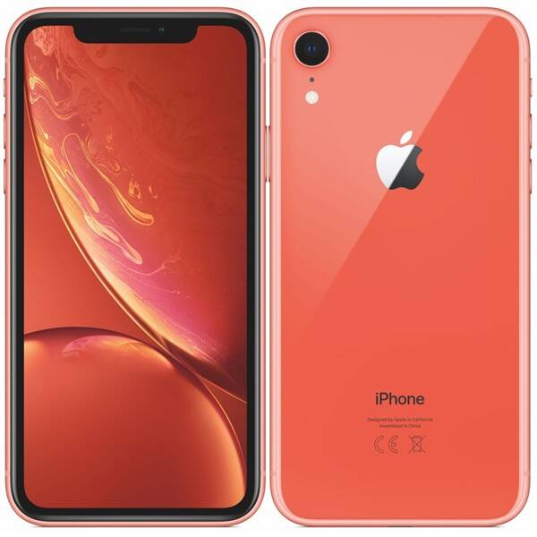 Mobilní telefon Apple iPhone XR 128 GB - coral 

