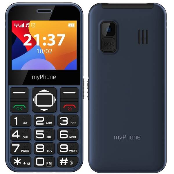 Mobilní telefon myPhone Halo 3 Senior modrý

