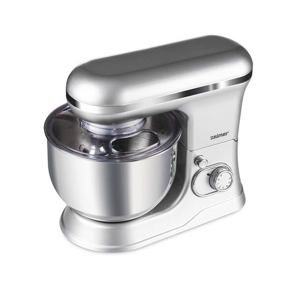Kuchyňský robot Zelmer ZKR1360 stříbrná barva
