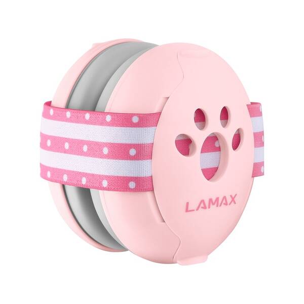 Sluchátka LAMAX BabyMuffs1 růžová

