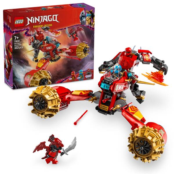 Stavebnice LEGO® NINJAGO® 71830 Kaiův bouřný jezdec a robot 

