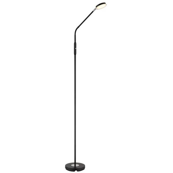 Stojací lampa GLOBO SILVIO černá

