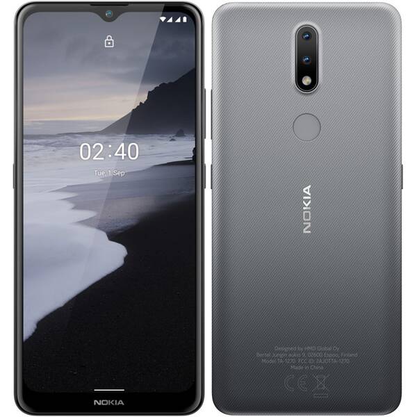 Mobilní telefon Nokia 2.4 šedý

