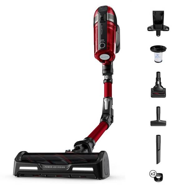 Tyčový vysavač Rowenta RH98A9WO X-Force Flex 12.60 Auto Animal Care 3v1, 150 AW červený

